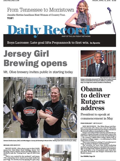 morris county daily record|subscribe to morristown daily record.